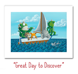 Fabio Napoleoni Prints Fabio Napoleoni Prints Great Day to Discover (SN)
